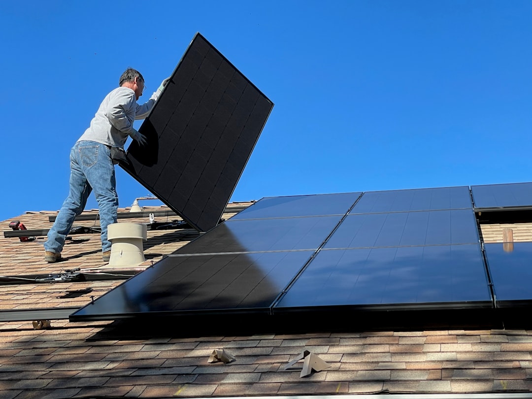 Photo solar panels