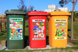 Photo Image: Composting bin Nouns: Composting, bin